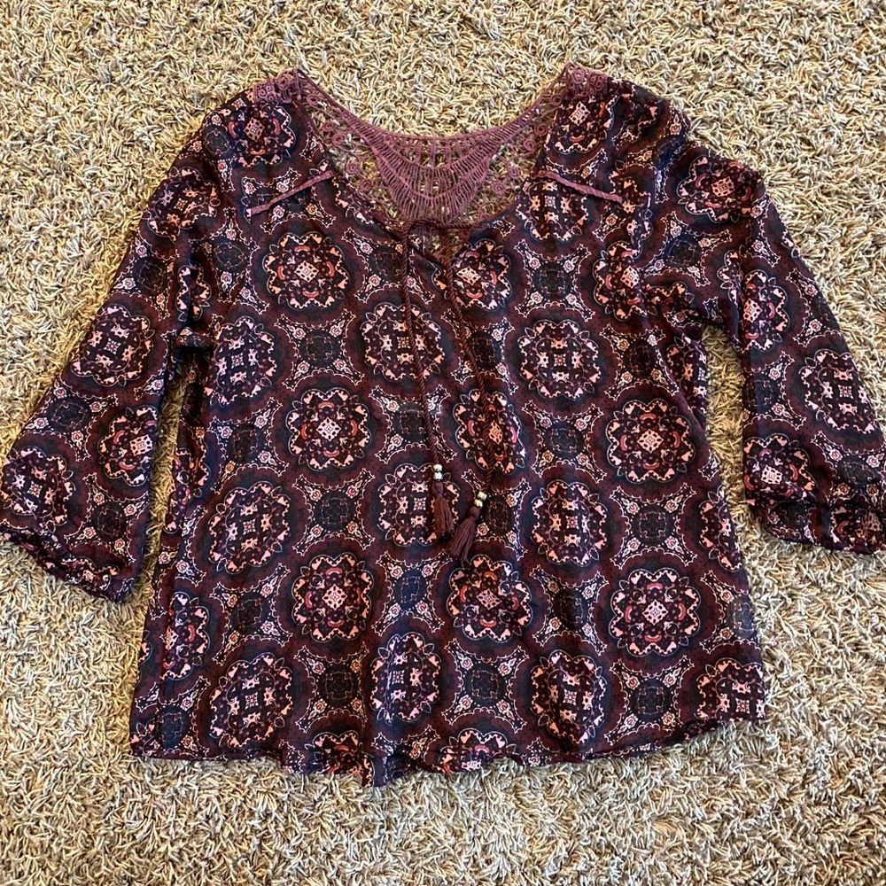 Maurices size L blouse